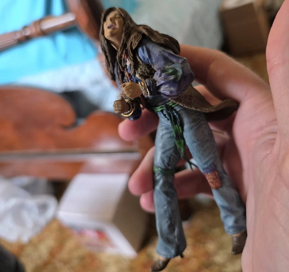 Figura de acción McFarlane Toys SUPER JANIS JOPLIN 6" 2000 - SE VENDE COMO ESTÁ Foto 4 de 4