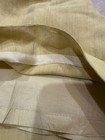 Yellow Linen Wide Leg Lined Pants Size Medium — photo 9