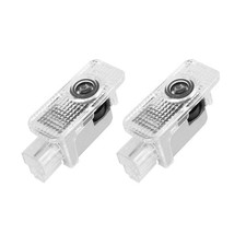2Pcs Never Fade LED Door Light Logo Projection, Ghost Shadow Puddle Light Com...