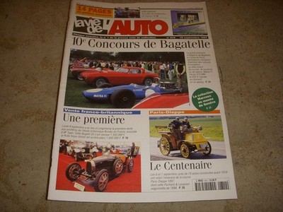 LVA VIE de l'AUTO 810 09.1997 100 JAHRE PARIS DIEPPE FETE LKW Charles MARCOUX
