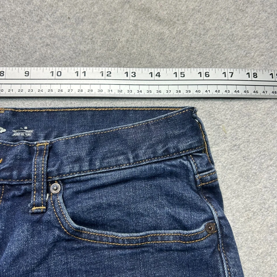 Old Navy Jeans Mens 32 X 34 Slim Fit Dark Wash Built In Flex Stretch Denim - Image 4 of 4