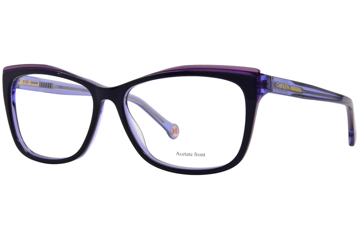 Carolina Herrera Purple Eyeglass Frames for sale | eBay display picture 1