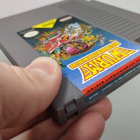 JOURNEY TO SILIUS + WURM CENTER OF THE EARTH Nintendo NES Game Lot Manual No Box