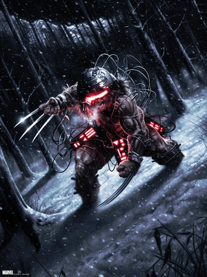 Wolverine Weapon X Giclée-Druck von Jack C. Gregory - Marvel - NT Mondo Brandneu in OVP