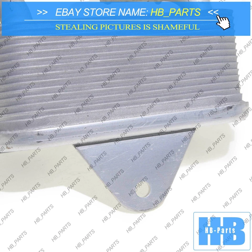 Enfriador de aceite de motor MAHLE con 06E117021G para Audi Q5 A4 A5 A6 A7 A8 S4 S5 Q7 Foto 3 de 4