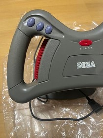 SEGA Saturn Racing Controller HSS-0115 Steering Wheel W/Box USED[Very Good] JP