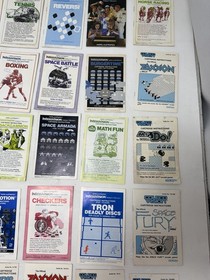 Colecovision Intellivision Coleco Game Booklet Manual Bundle Lot