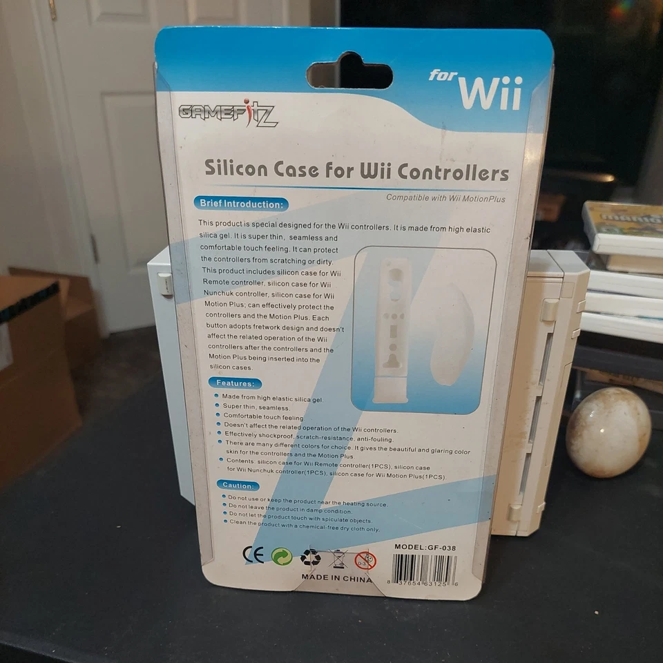 GameFitz Silicon Case for Wii Controllers Comp with MotionPlus NIP - Image 2 of 2