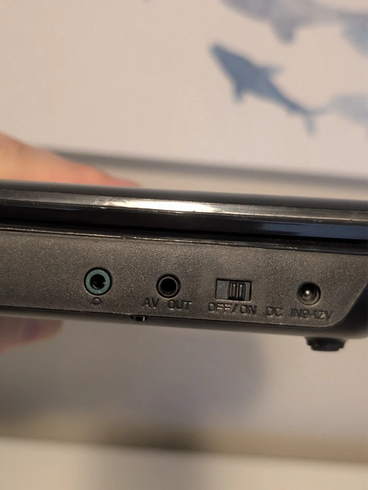 Reproductor de DVD portátil Proscan 7" pantalla giratoria LCD PDVD7040B sin control remoto Foto 4 de 4