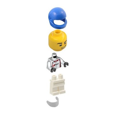 LEGO Audi R8 LMS ultra Driver Minifigure Speed Champions Racer
