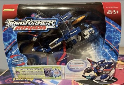 Transformers Armada THUNDERCRACKER Figure w/ Zapmaster Mini-con 2002 Hasbro NEW