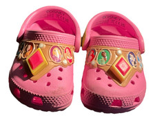 Crocs Classic Disney Princess Clog Taffy Pink Toddler Sandal Size 4
