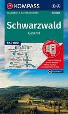 KOMPASS Wanderkarten-Set 888 Schwarzwald Gesa...