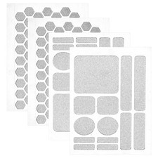 4pcs Phone Grip Tape, Anti-Slip Cell Decal Tape Transparent