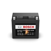 Motorradbatterie Bosch 0 986 FA1 190 AGM 12V 10Ah 165A FA110