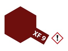 Tamiya Acrylfarbe XF-9 Rumpf-Rot matt 23ml #81309