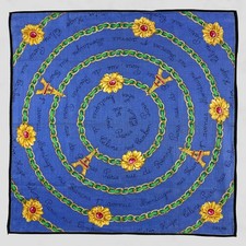 Vintage Celine Handkerchief Neckerchief Bandana Pocket Square
