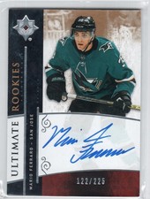 2019-20 Ultimate Collection Retro Rookie AUTO #RRAMF Mario Ferraro /225
