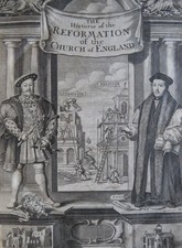 1st HISTORY REFORMATION ~1679~ BURNET Engravings KING HENRY VIII Church ENGLAND