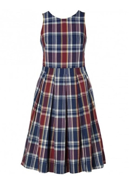 Women Gant Dress Red Cotton S