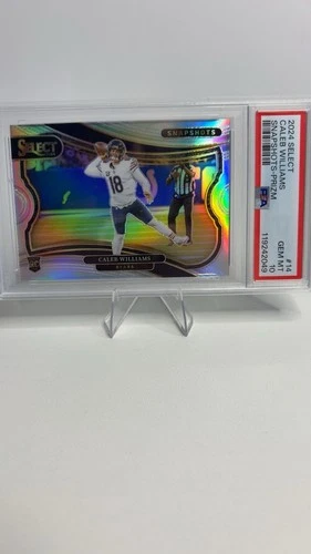 2024 Panini Select - Snapshots Caleb Williams #14 Silver Prizm (RC) PSA 10