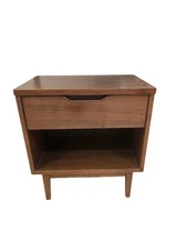 Stanley Mid-Century Nightstand - End Table 
