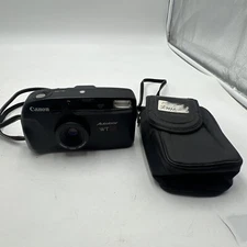 CANON AUTOBOY WT28 BLACK 35MM POINT & SHOOT FILM CAMERA - TESTED WORKS *READ*
