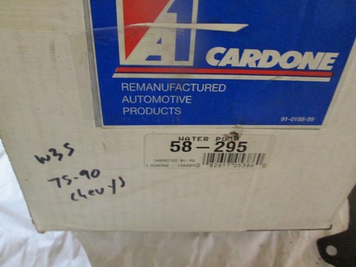 Water Pump 75-90 Chevrolet Cadillac Buick GMC - Picture 3 of 3