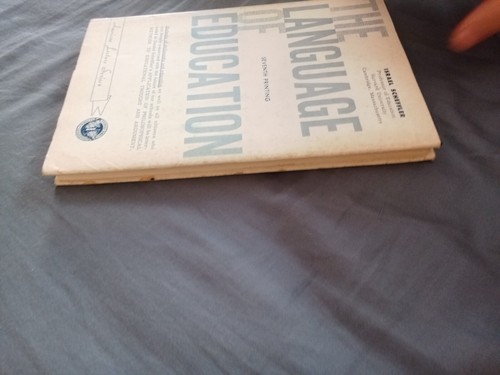 The Language of Education ~ Israel Scheffler ~ 8th printing ~ HC/DC ~ 1971 - Picture 5 of 7