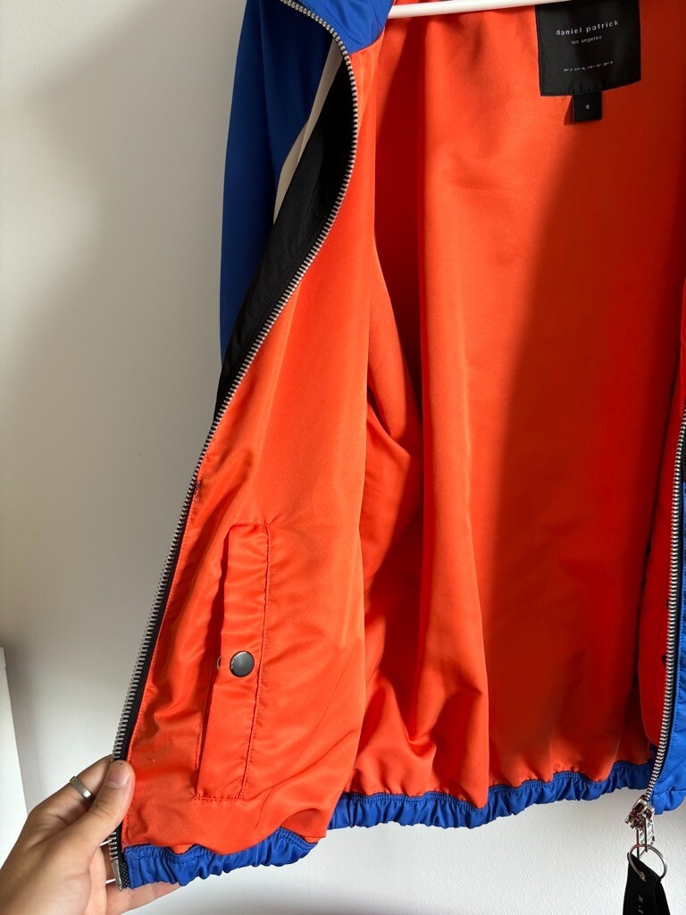 Daniel Patrick Colorblock Track Jacket Men’s Smal… - image 12