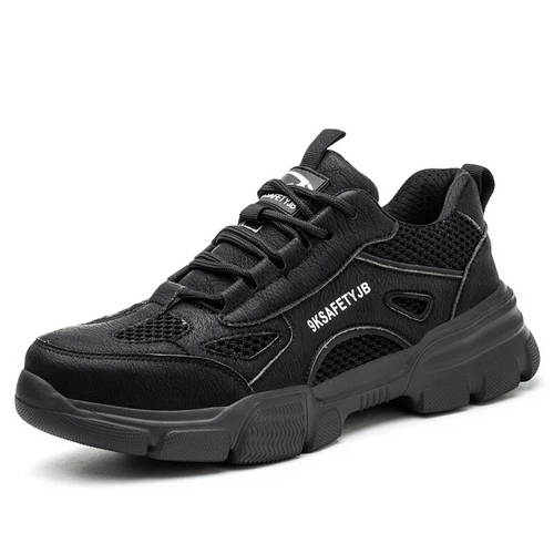 Herren unzerstörbare Arbeitssicherheit Anti-Punktion Stahl Zehe hohe Top Sneaker - Bild 27 von 28