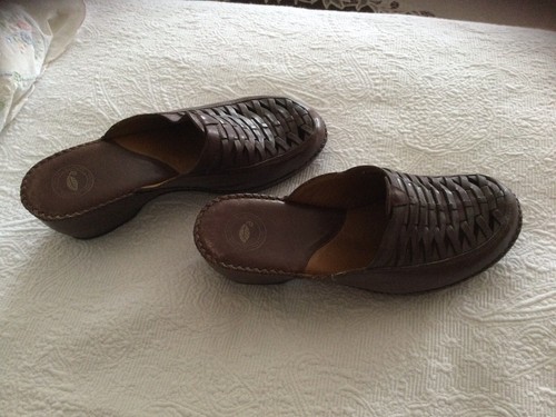 Nurture leather clogs size 9 1/2 med - Picture 4 of 5