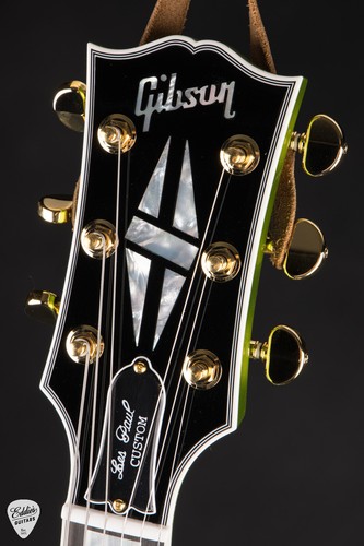 Gibson Custom Shop PSL Les Paul Custom w/ Ebony Fingerboard Gloss Gecko #CS40258 - Picture 7 of 24
