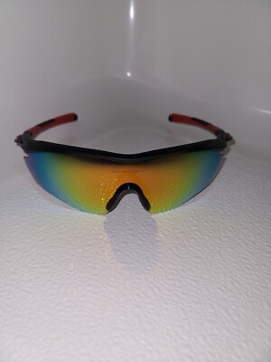 Oakley M2 Frame—Black/Red—Polarized—Men's Made in OO9212 