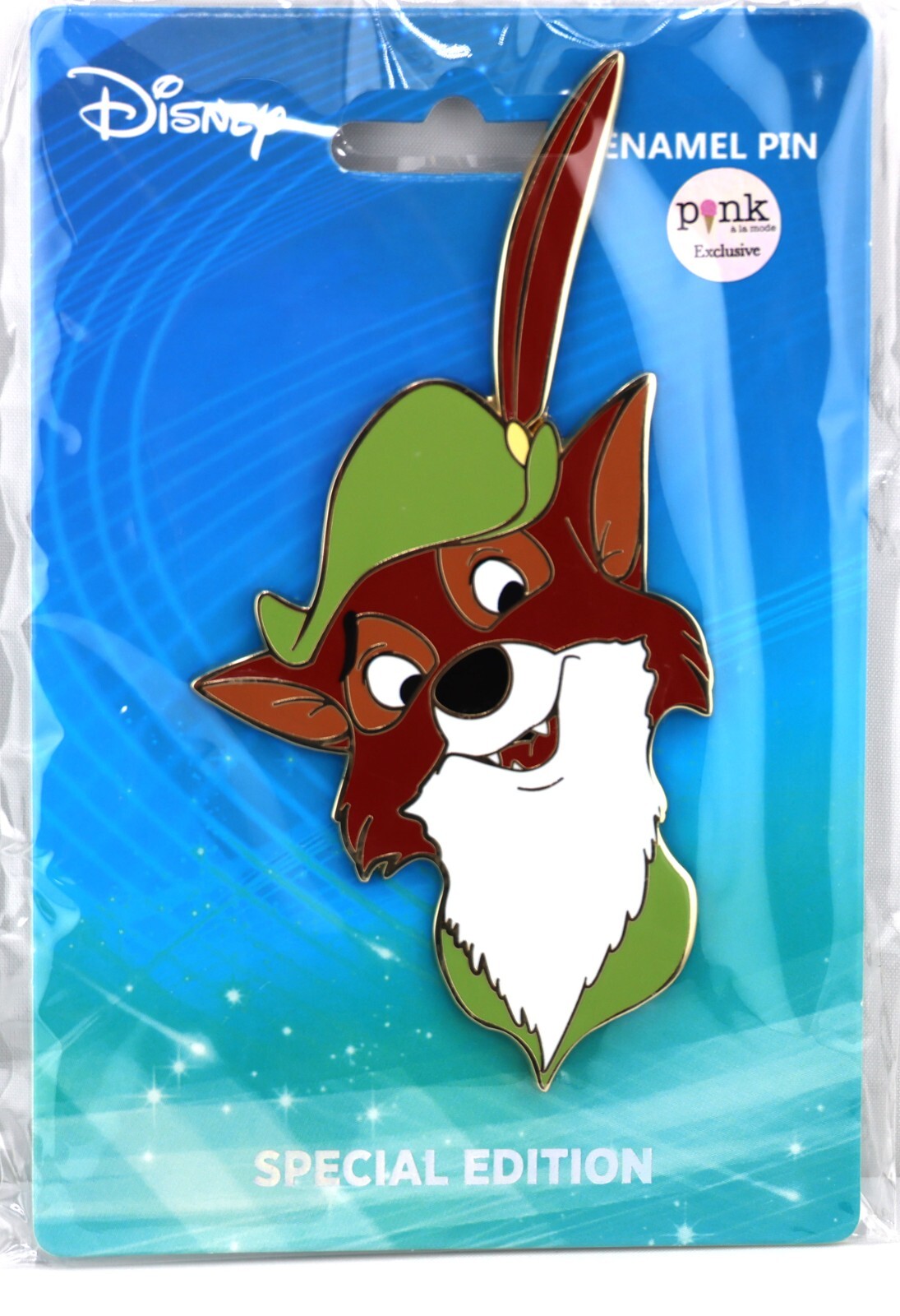 Disney PALM - Robin Hood - Smiling - Portrait Series - Jumbo Pin-New LE 300