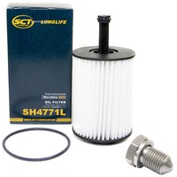 ÖLfilter SH 4771 L ÖLablassschraube FüR Audi A3 A4 A5 Mitsubishi Seat Skoda VW