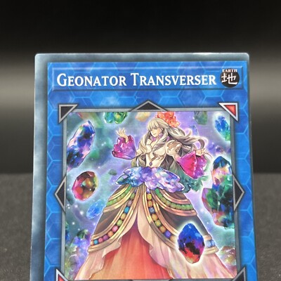 Geonator Transverser MP21-EN199 MISCUT 1st Super Yugioh Card #A | eBay
