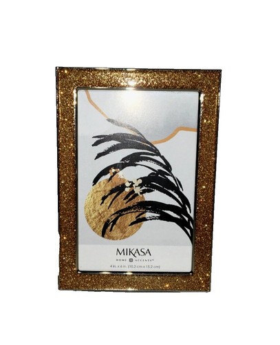 90s Mikasa Love Knot Glass Picture Frame Pink Iridescence | eBay