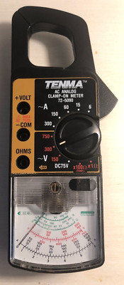 Tenma VINTAGE 72-5090 AC Analogue Clamp-On Meter