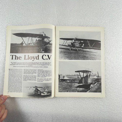 6 WINDSOCK INTERNATIONAL 1990 complete WWI Model Aeroplane Enthusiast Aviation - Picture 4 of 9