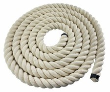 40mm White Synthetic Cotton Rope, Decoration Handrail Barrier Decking