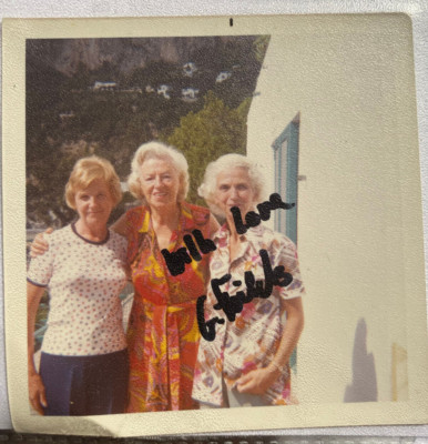 Gracie Fields - Film / Theater  - original Autogramm -  Größe 8,5 x 8,5 cm
