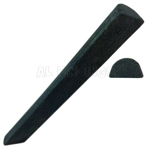 Demi Rond Émeri Pierre Broyage Affûtage Affiler Abrasive Grenaille Horloger Tool - Picture 2 of 2