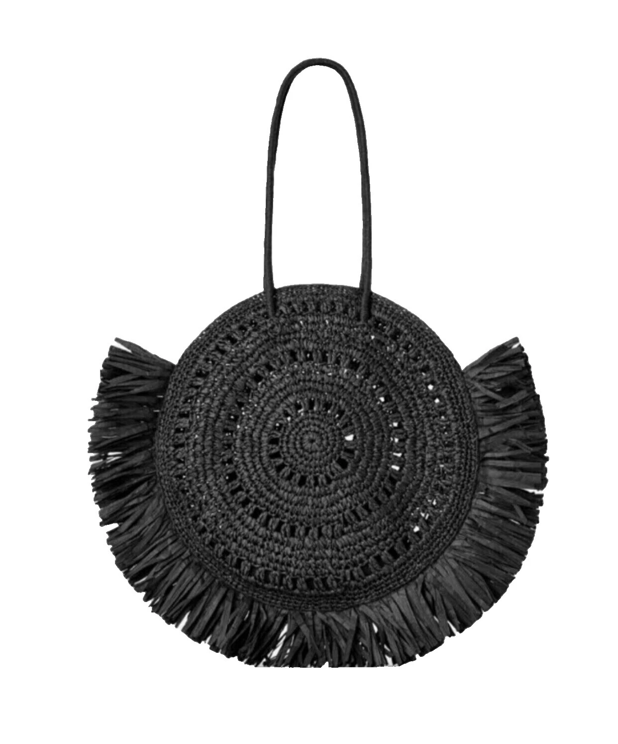 Zara 流苏单肩包包和女士手提包