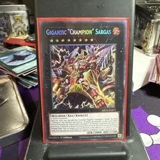 Gigantic "Champion" Sargas - MP24-EN071 - Prismatic Secret Rare - 1st Edition NM
