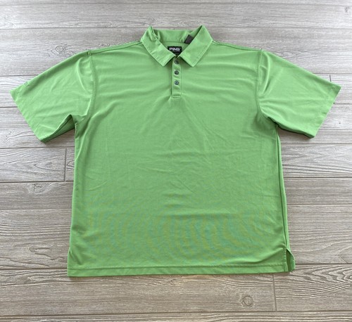 Ping Collection Dry Fiber Dynamic Herren Golf Poloshirt Gr. Large Grün