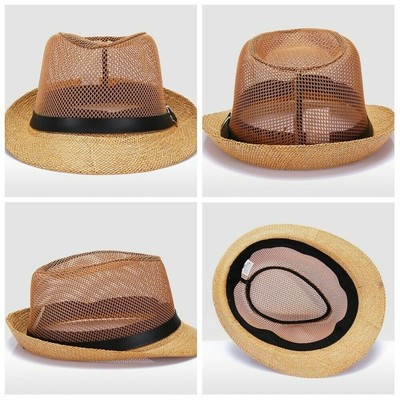 mens straw fishing hats
