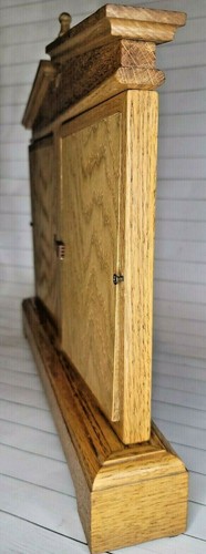 Vintage Wooden Double Picture Frames Standing Swivel Turns Hand Crafted Signed - Picture 6 of 12