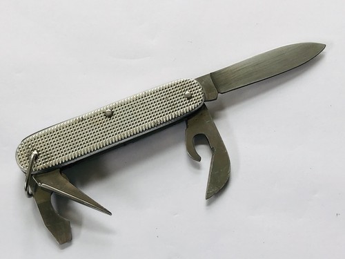 Victorinox ALOX SOLDIER OLD CROSS KL DutchArmy Knife DAK Silver Pioneer / AMEFA - Afbeelding 34 van 87
