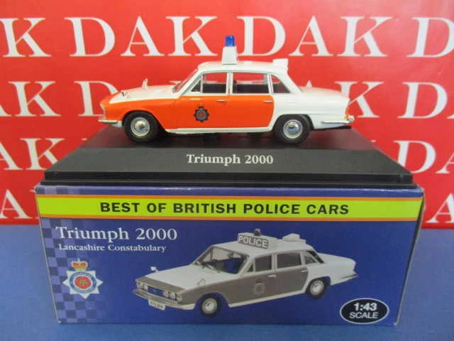 Die cast 1/43 Modellino Auto Polizia Police Triumph 2000 Lancashire Constabulary - Immagine 4 di 4